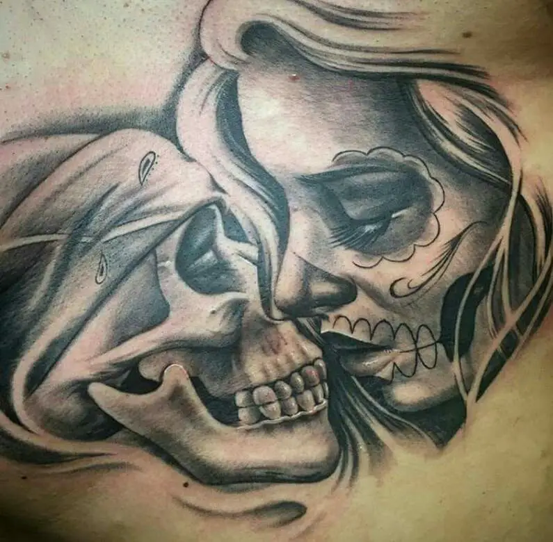 tatouage santa muerte