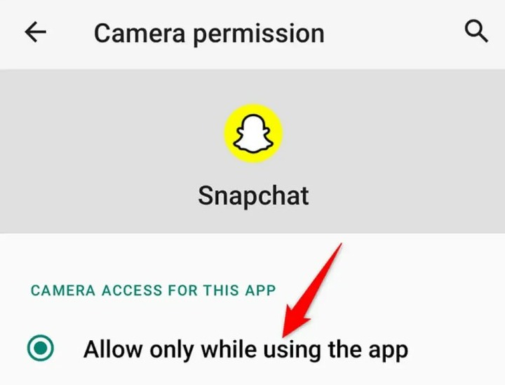 La caméra frontale de Snapchat ne fonctionne pas ? Voici quelques correctifs 8