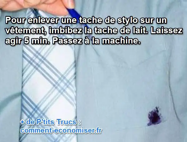 comment faire partir une tache de mure sur un vetement