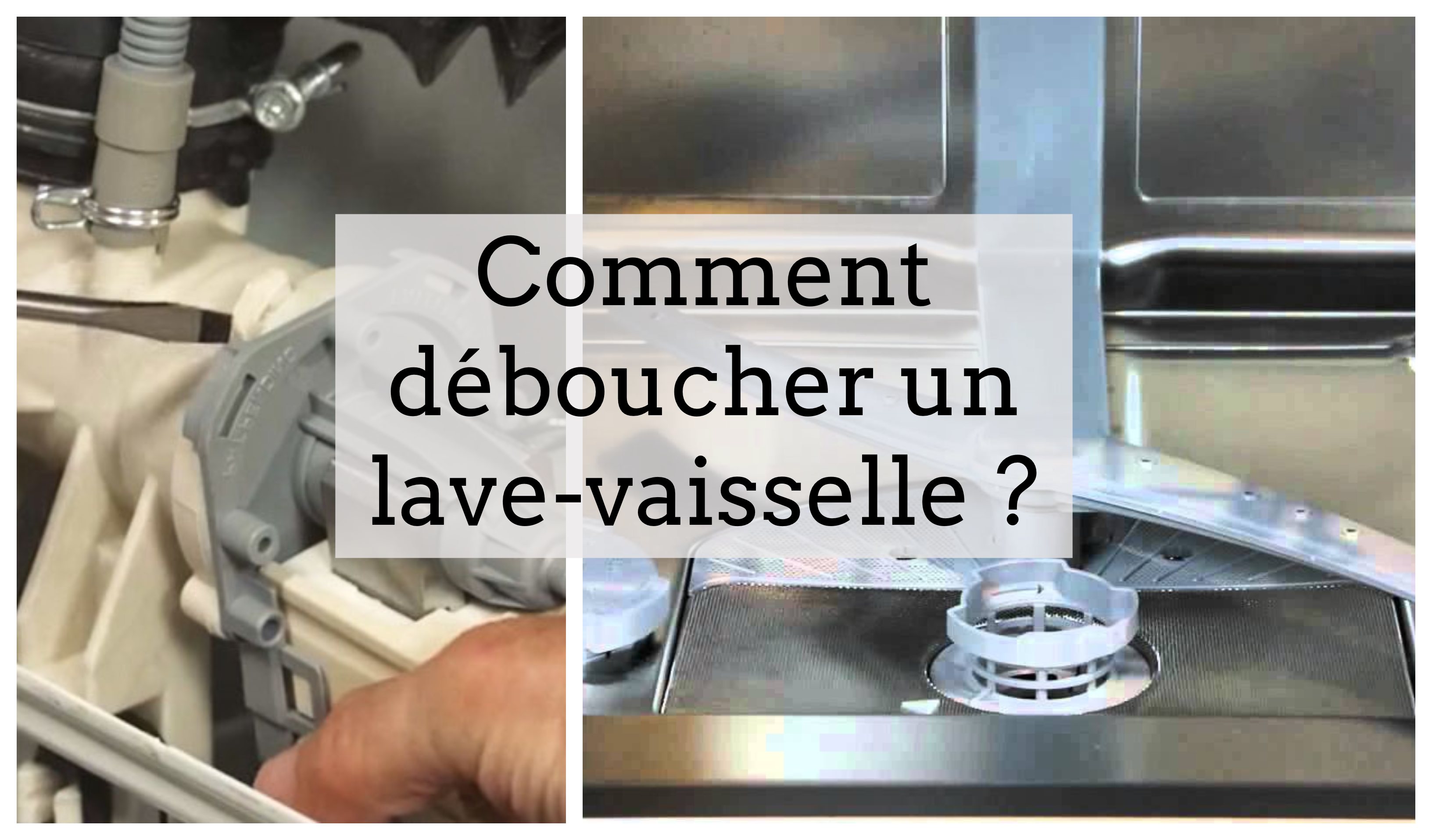 Comment faire une vidange sur un lavevaisselle ? MamanSanta