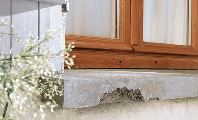Comment renover un appui de fenêtre en ciment ? 1