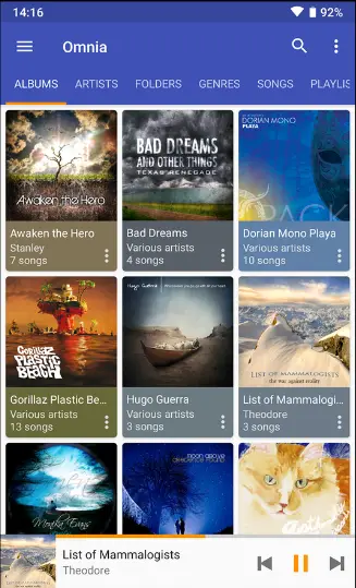 10 meilleures applications de lecteur de musique pour Android 19