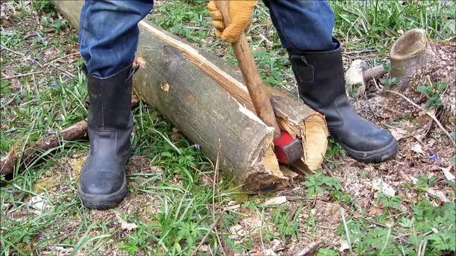 Comment fendre du bois sec ou vert ?