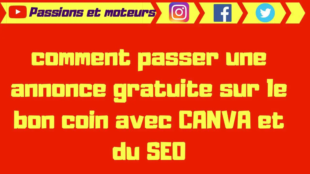 comment passer une annonce sur leboncoin