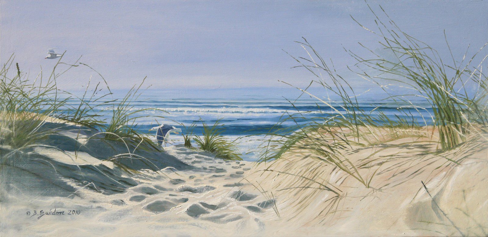Comment peindre le sable de la plage ? 1